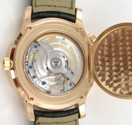 Caseback of Master Control Geographic