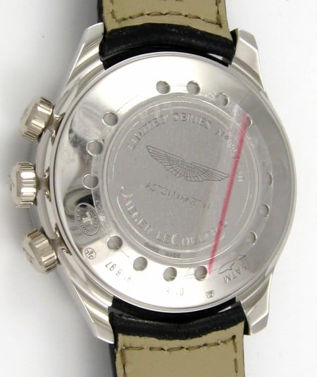 Caseback of Aston Martin AMVOX 1 Alarm
