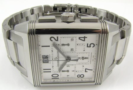 Front View of Reverso Squadra Chronograph GMT