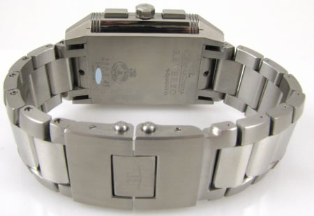 Rear / Band View of Reverso Squadra Chronograph GMT