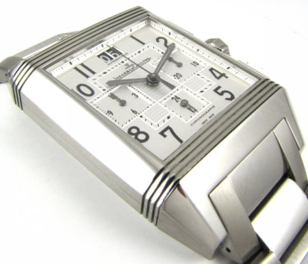 9' Side Shot of Reverso Squadra Chronograph GMT