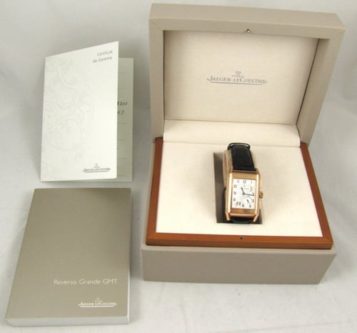 Box / Paper shot of Reverso Grande GMT Duo