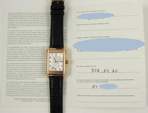 Paper shot of Reverso Grande GMT Duo