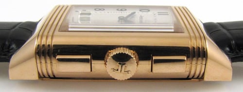 Crown Side Shot of Reverso Grande GMT Duo