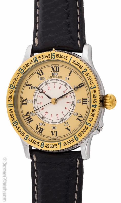 HermosoLago Longines Hour Angle Lindbergh 989.5215 - SOLD OUT - 1990 Yellow