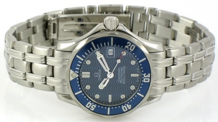 Front View of Ladies Seamaster Professional