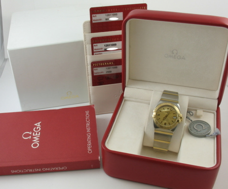 Box / Paper shot of Constellation Double Eagle Co-Axial