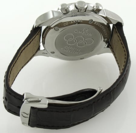 Rear / Band View of DeVille Co-Axial Chronograph 'Olympic Edition'