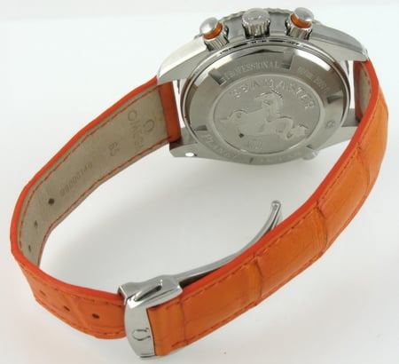 Rear / Band View of Seamaster Planet Ocean Chronograph