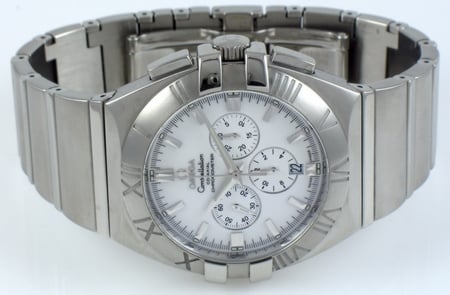 Front View of Constellation Double Eagle Chronograph