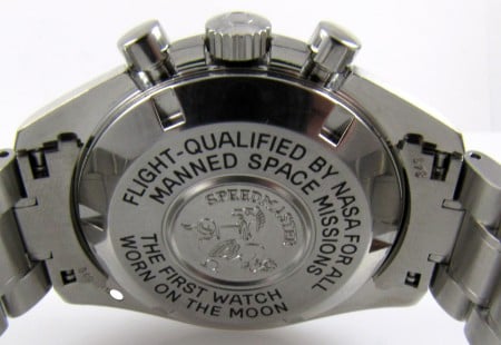 Caseback of Speedmaster MK II