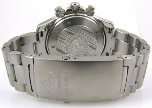 Rear / Band View of Seamaster Professional Olympic Chronograph
