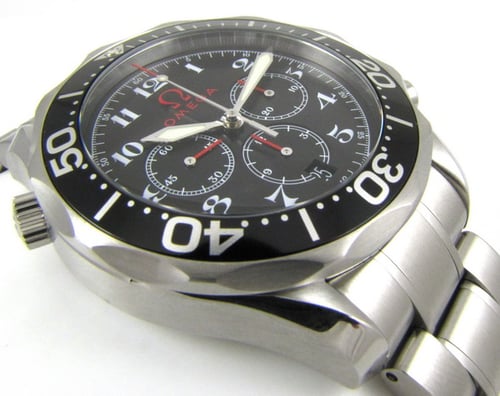 9' Side Shot of Seamaster Professional Olympic Chronograph