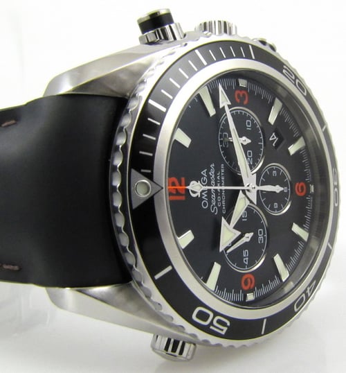 Dial Shot of Seamaster Planet Ocean Chronograph