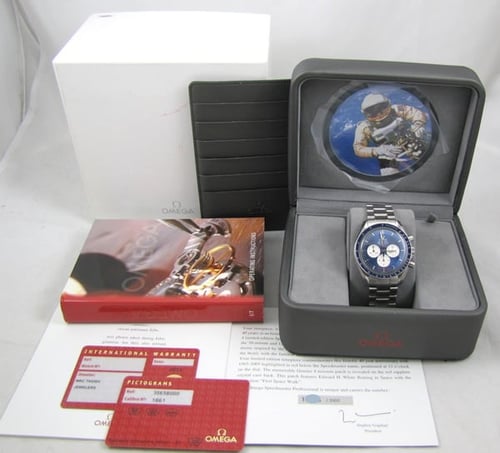 Box / Paper shot of Speedmaster Gemini 4 '40th Anniversary'