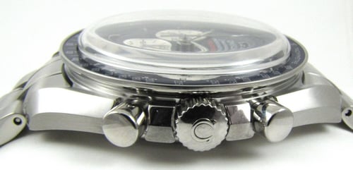 Crown Side Shot of Speedmaster Gemini 4 '40th Anniversary'