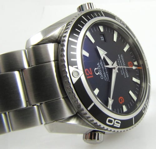 Dial Shot of Seamaster Planet Ocean