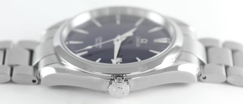 Crown Side Shot of Seamaster Aqua-Terra