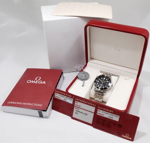 Box / Paper shot of Seamaster Professional Co-Axial