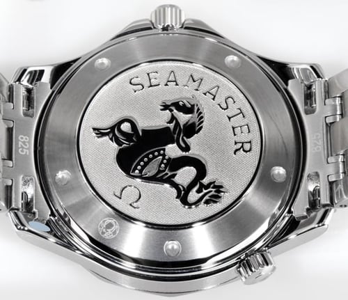 Caseback of Seamaster Professional Co-Axial