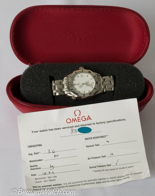 Box / Paper shot of Seamaster Professional Midsize