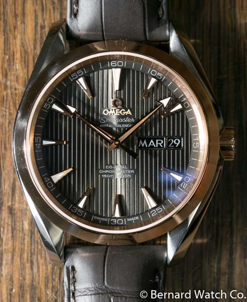 Extra Shot of Seamaster Aqua Terra Annual Calendar