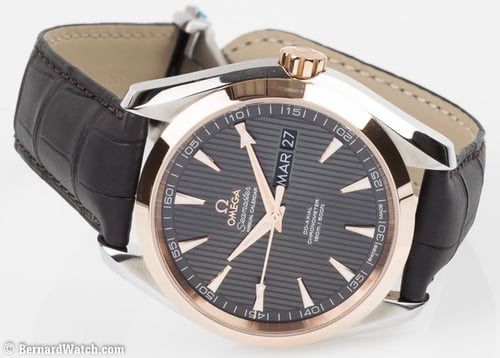 Front View of Seamaster Aqua Terra Annual Calendar