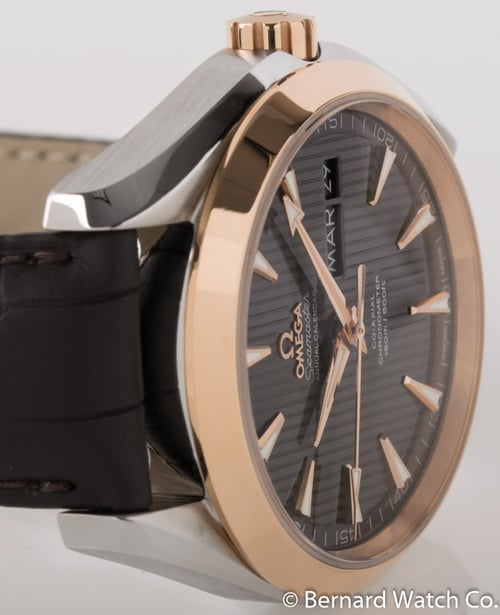 Dial Shot of Seamaster Aqua Terra Annual Calendar