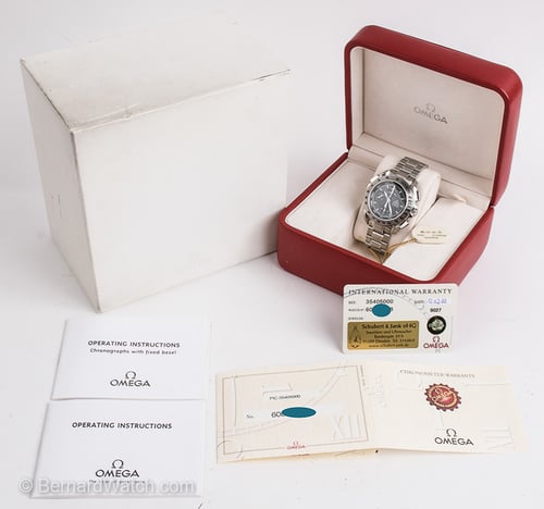 Box / Paper shot of Speedmaster Rattrapante