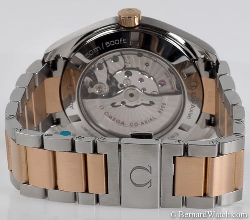 Rear / Band View of Seamaster Aqua Terra