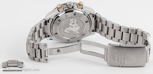 Open Clasp Shot of Seamaster Planet Ocean Chronograph