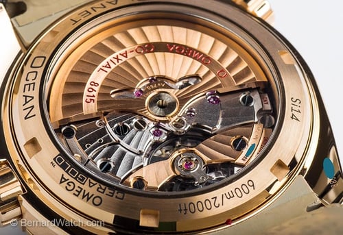 Movement Shot of Seamaster Planet Ocean GMT