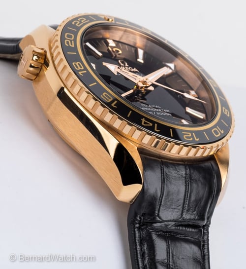9' Side Shot of Seamaster Planet Ocean GMT