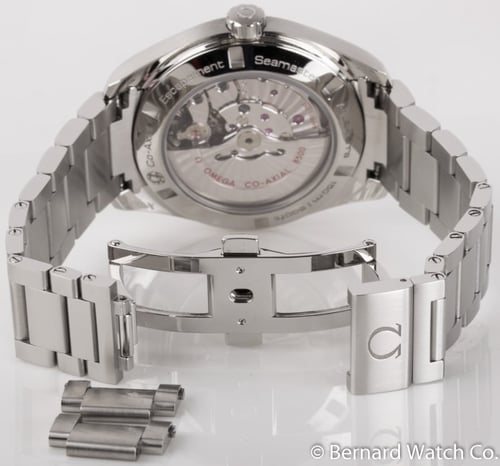 Open Clasp Shot of Seamaster Aqua Terra 'Golf'