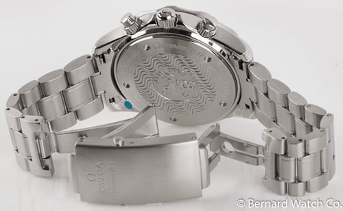 Open Clasp Shot of Seamaster Chronograph Racing
