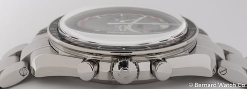 Crown Side Shot of Speedmaster Moonwatch 'Tintin'