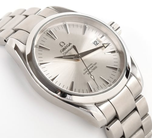 Crown Side Shot of Seamaster Aqua Terra Co-Axial