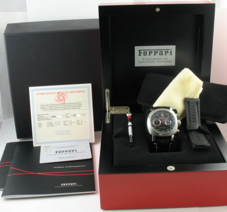 Box / Paper shot of Ferrari Gran Turismo Chronograph
