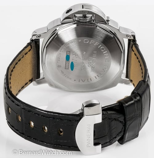 Rear / Band View of Luminor Power Reserve