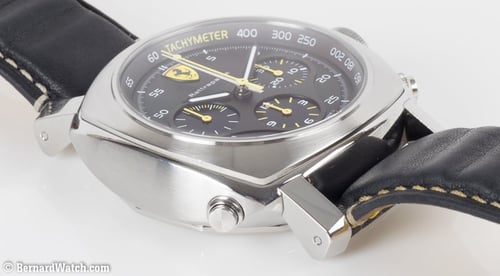 9' Side Shot of Ferrari Scuderia Rattrapante Chronograph