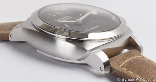 9' Side Shot of Luminor 1950 3 Days Automatic