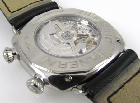 Caseback of Radiomir GMT