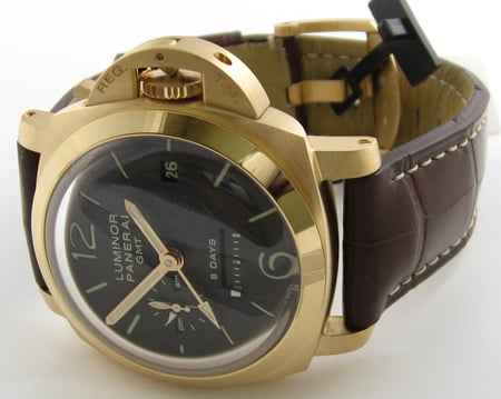 Front View of Luminor 1950 8 Days GMT