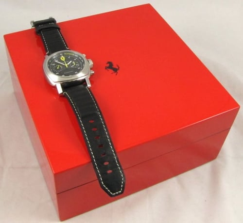 Paper shot of Ferrari Chronograph