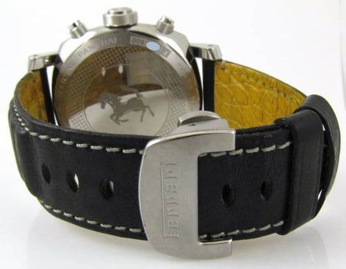 Rear / Band View of Ferrari Chronograph