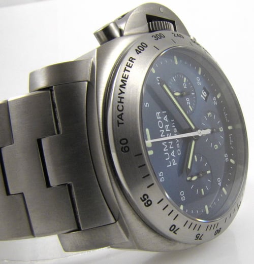 Dial Shot of Luminor Chrono Daylight