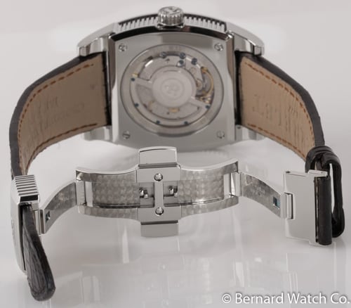 Open Clasp Shot of Power Reserve Day-Date Cushion