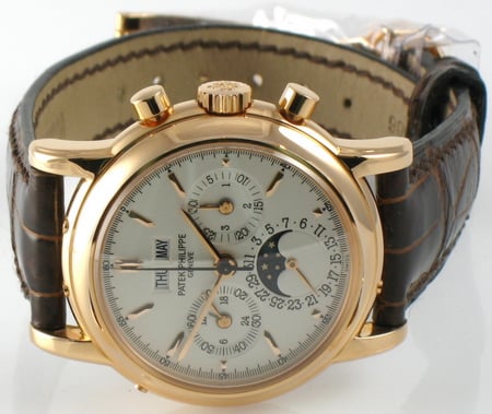 Front View of Perpetual Calendar Chronograph