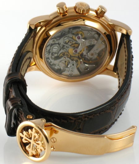 Rear / Band View of Perpetual Calendar Chronograph