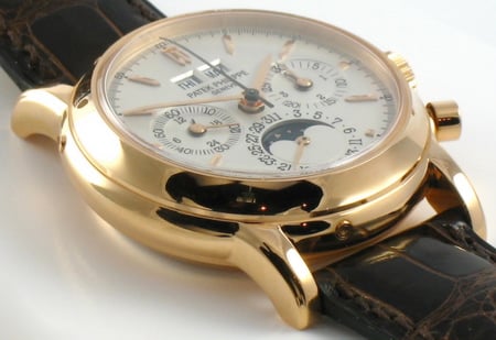 9' Side Shot of Perpetual Calendar Chronograph
